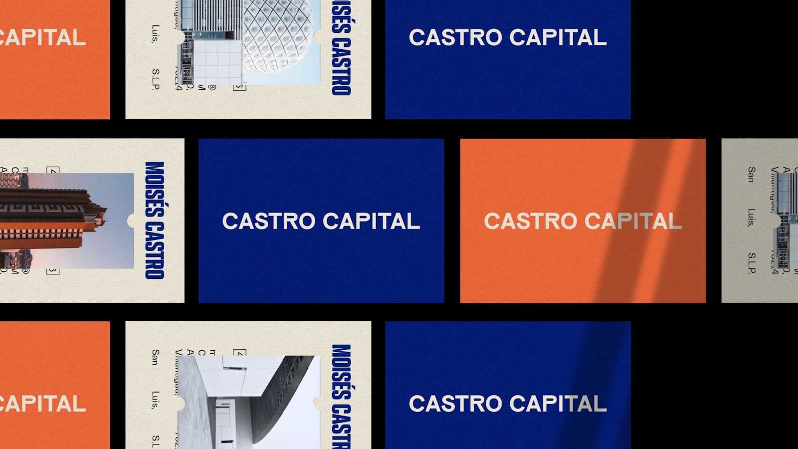 a series of four different types of capital